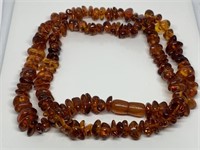 LARGE AMBER NECKLACE