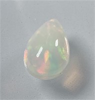 Certified 3.15 Cts Natural Ethiopian Fire Opal