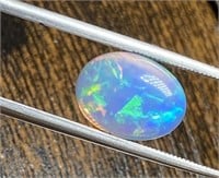 Certified 4.00 Cts Natural Ethiopian Fire Opal