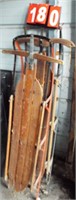 (2) Antique Sleds (Yankee Clipper & Other)