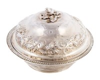 STERLING BUTTER DISH