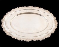 STERLING SILVER OVAL TRAY