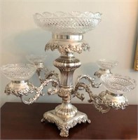 SILVERPLATED EPERGNE