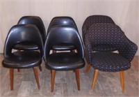 KNOLL DINING CHAIRS (6)