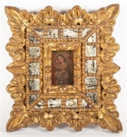 ICON IN MIRROR FRAME