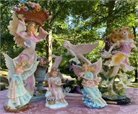 6 Pcs Vibrant Angel Ceramics