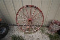 Vintage Wood Wagon Wheel