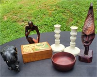 Hand Carved Pieces From Guyana