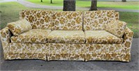 Vintage Rowe Floral Print Sofa - Needs Cleaning!