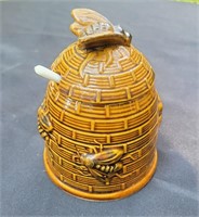 Vintage Japanese Honey Server Beehive Design