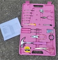 Ladies Pink Tool Set - New