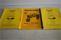 Minneapolis Moline R Tractor Manuals