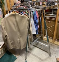 Clothing Rack & Clothes
