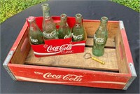 Coca-Cola Crate, Bottles & Dr. Pepper Bottle Opene