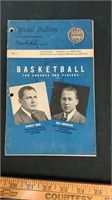 Vintage basketball fundamentals book