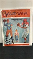 1965 East West All Star Football program