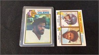 Earl Campbell rookie card lot Payton