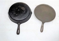 cast iron skillet & griddle