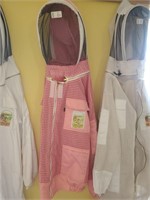Pink ventilated Suits with Hood Small