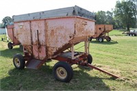 Gravity Wagon on Case Running Gear