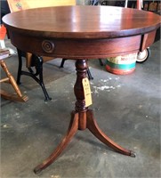 antique drum table