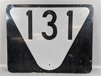Decommissioned State Rte. 131 Street Sign