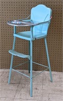 Vintage Amsco Metal Doll High Chair