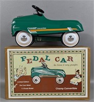 Vintage 1:3 Scale Die Cast Pedal Car *NIB