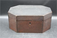 Antique Small Wood Storage Box