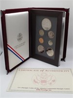 1996 OLYMPIC PRESTIAGE SET W/ ORIG. BOX & PAPERS