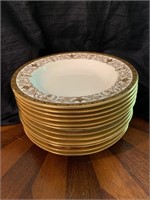 Tiffany & Co. Cauldon Soup Plates (12)