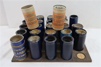 24 Antique Edison Cylinders(most in orignal pkgs)