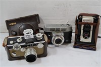Arcus C-3 wCase,Kodak Automatic 3, Arcoflex 75
