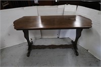 Solid Wood Trestle Table(some