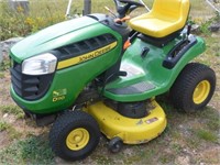 [CH]John Deere Model 110 Riding Lawn Mower