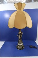 Cherub Lamp w/Shade