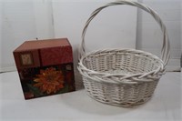White Basket, Decor Box