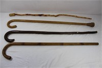 Assorted Wood Canes