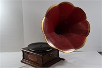 Antique Model A Phonograph w/Painted-1909