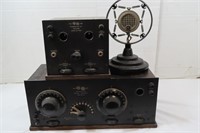 Vintage Greb&Radio w/Shure Carbon Microphone