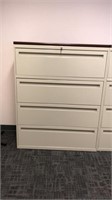 4 DRAWER HON LATERAL FILE SYSTEM