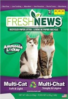 Fresh New Multi-cat litter -recycled paper