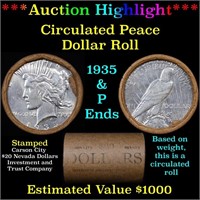 ***Auction Highlight*** Full solid Peace silver do
