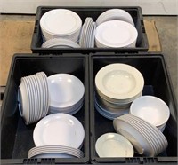 (Approx 150) Assorted Plates & Bowls