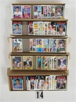 1984, '85, (2) '86 & '87 TOPPS BB (COLATED) SETS:
