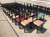 (37)pc - Restaurant Padded Chairs