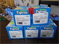 (5) 100pc Tapcon Masonry Fasteners