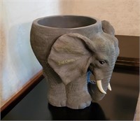 Cool Elephant Planter Resin Statue