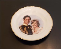 Fenton England Princess Diana Wedding Plate