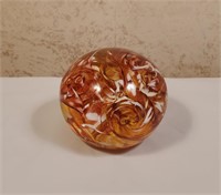 Colorful Art Glass Paperweight